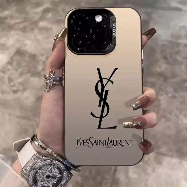yves saint laurent logo iphone case