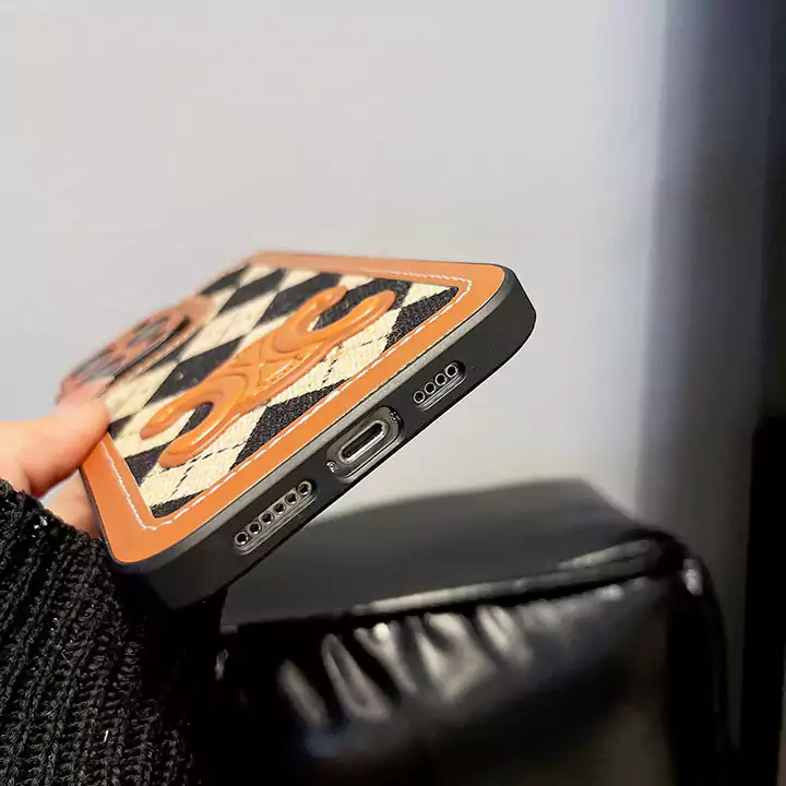 Celine leather iPhone case
