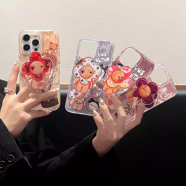 louis vuitton sunflower magnetic stand transparent iphone case