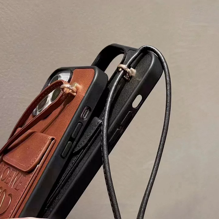 loewe card holder wrist strap iphone case