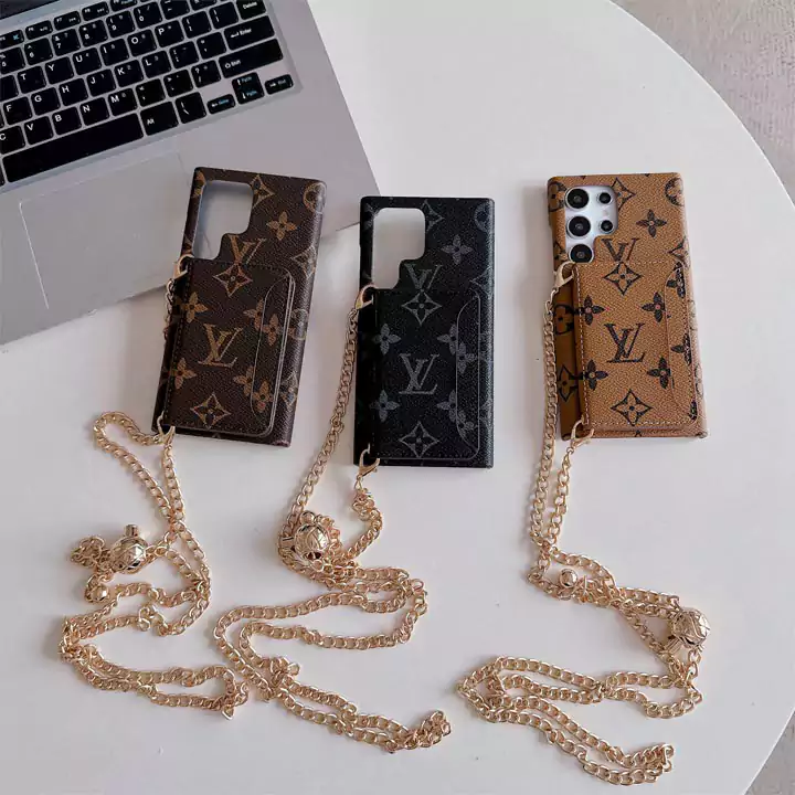 louis vuitton classic monogram tri - color flip - wallet samsung galaxy S25 case