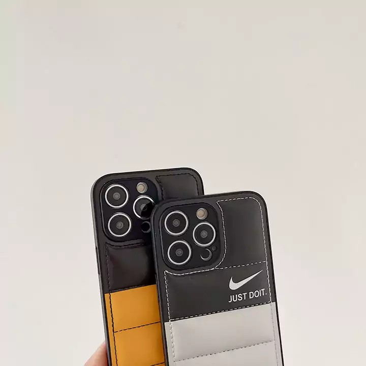 nike dual-color puffer iphone 16/16pro/pro max case