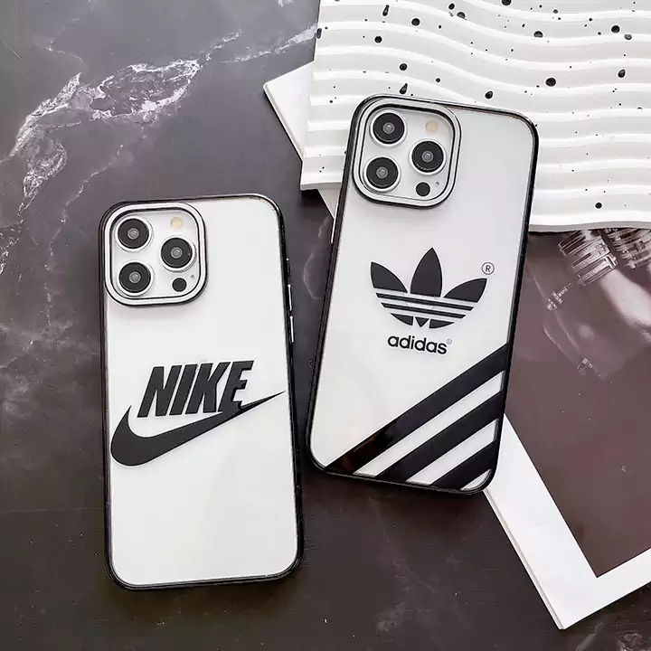 adidas nike electroplated transparent iphone case