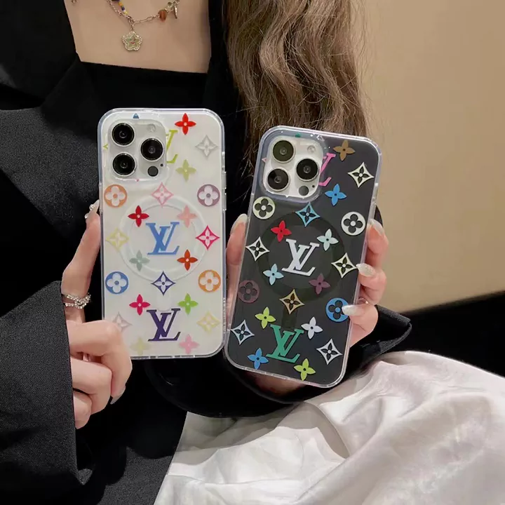 louis vuitton magnetic colorful monogram iphone case