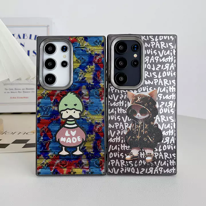 louis vuitton side - sticker carbon fiber pattern hot - stamped silver electroplating iphone case