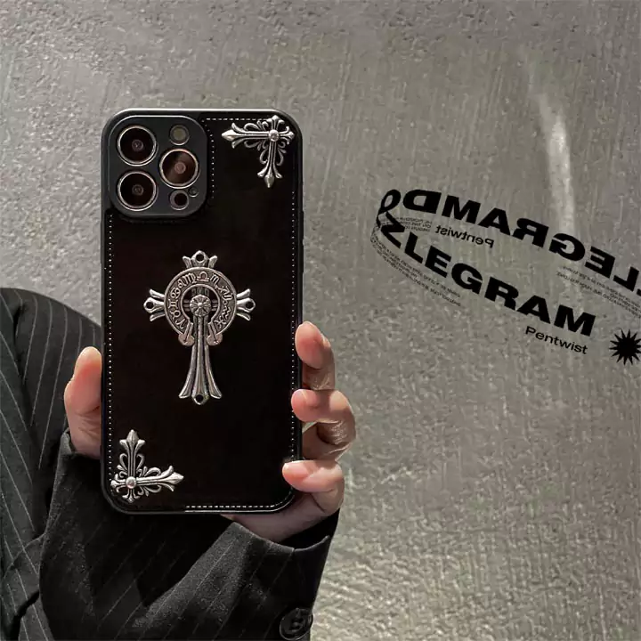  chrome hearts iphone 16/16pro case