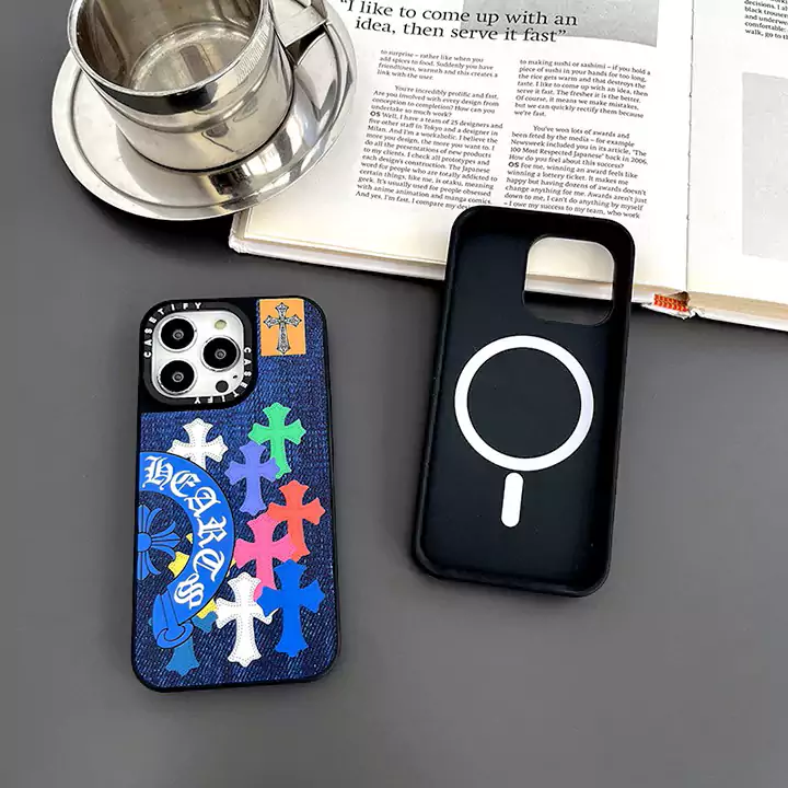  chrome hearts iphone 15/15pro case