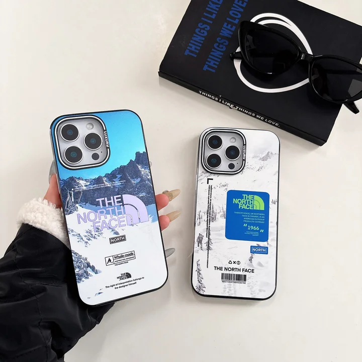 the north face mountainscape iphone case