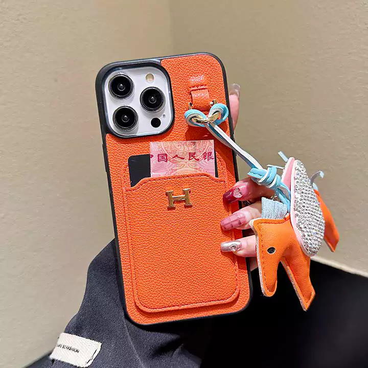 Hermes metal logo case