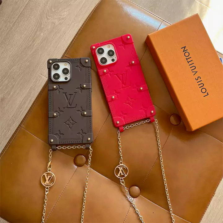 louis vuitton rivet crossbody chain iphone case