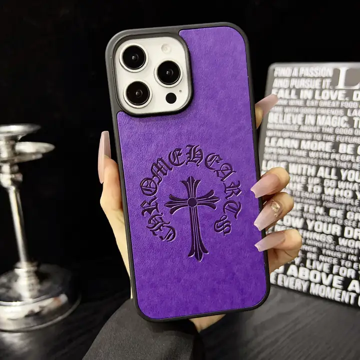  chrome hearts iphone 14/14pro case
