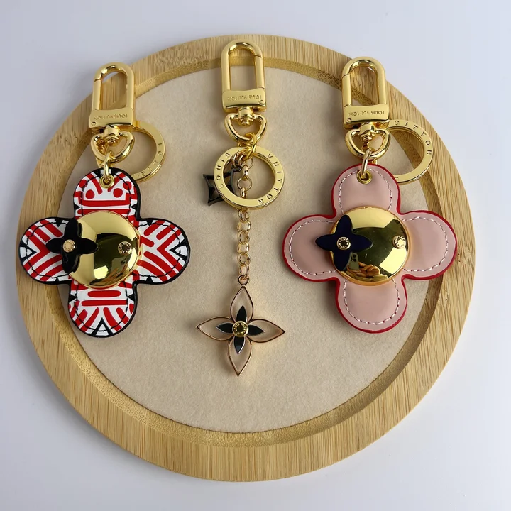 Louis Vuitton four - leaf clover keychain