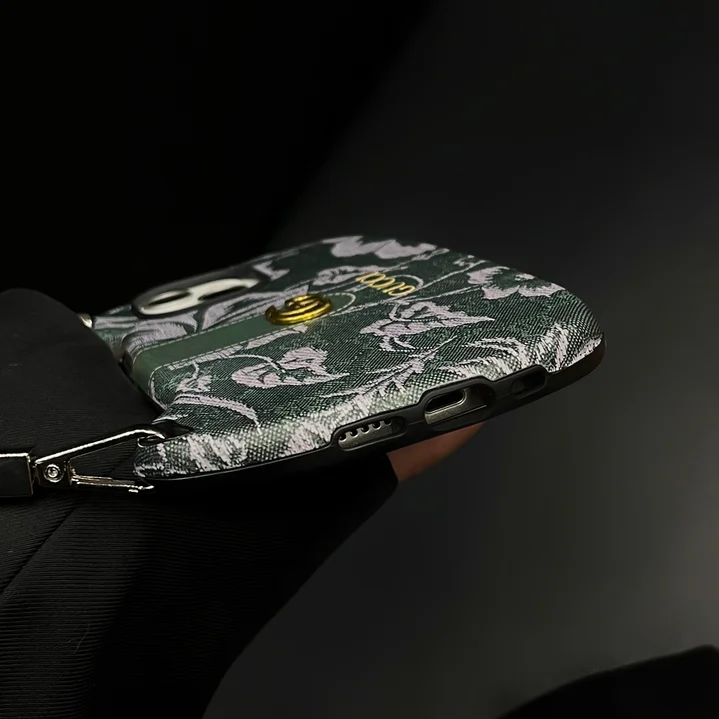  green based gucci print handbag iphone 15/15pro case