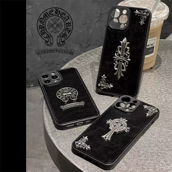  chrome hearts iphone 15/15pro case
