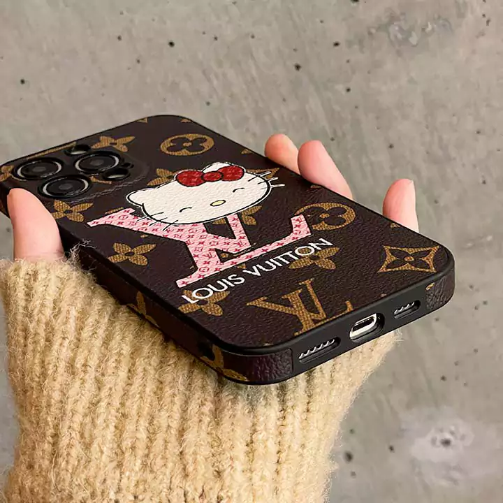 louis vuitton x hellokitty co - branded monogram iphone case