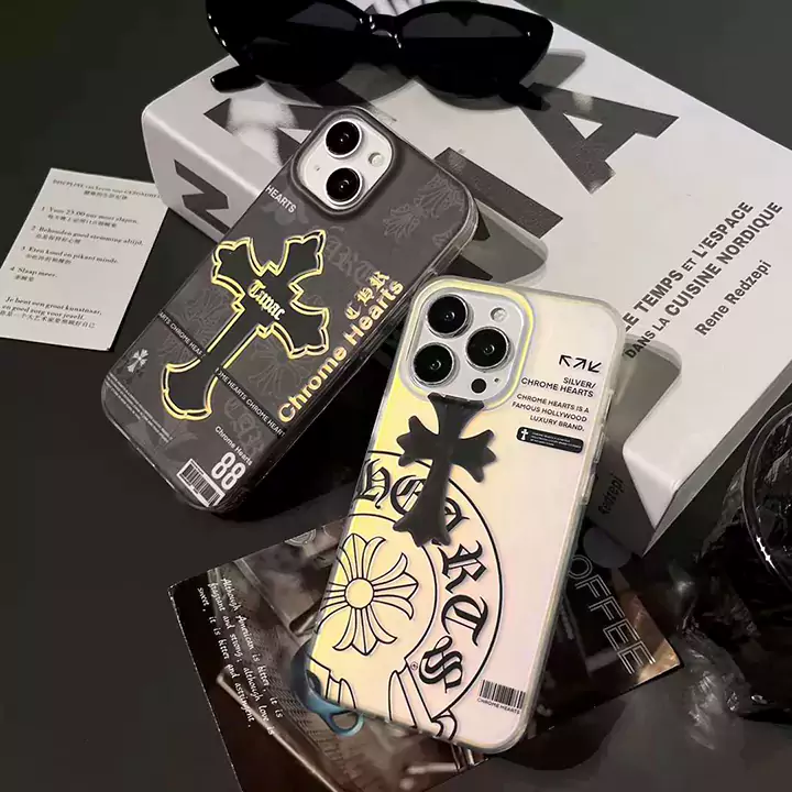 chrome hearts cross iphone case