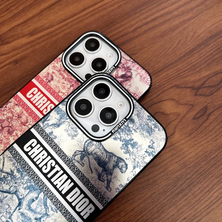  classic dior print iphone 16/16pro case