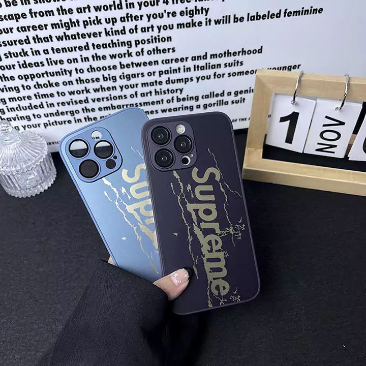 supreme marble pattern iphone 16/16pro/pro max case