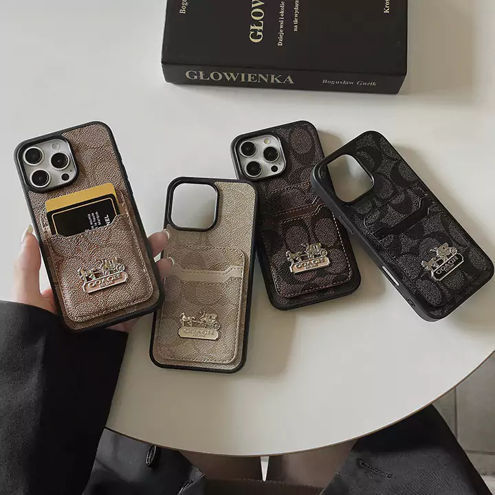 coach card - holder iphone case