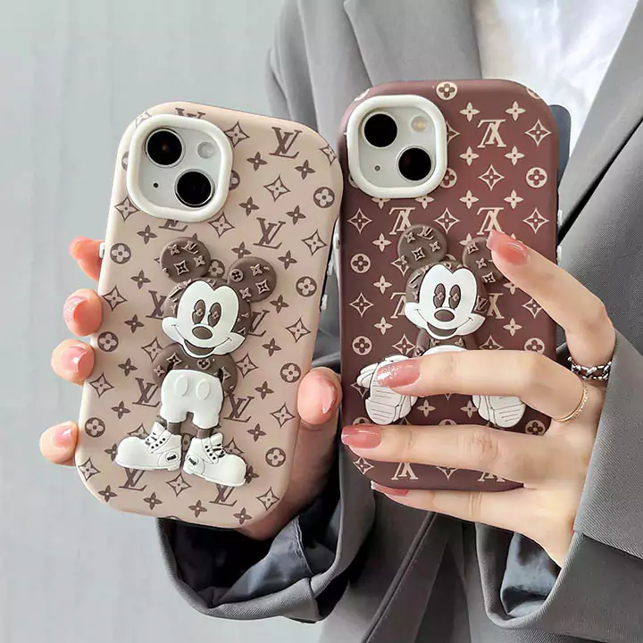 louis vuitton mickey mouse pattern iphone case