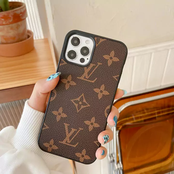louis vuitton monogram full-wrap leather iphone 16/16pro/pro max case