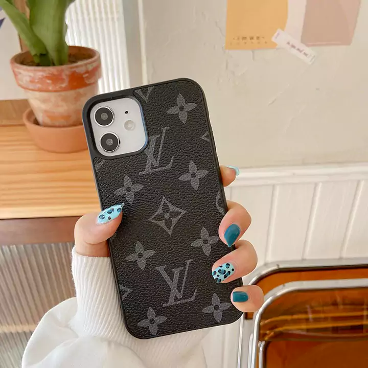 louis vuitton monogram full-wrap leather iphone 16/16pro/pro max case
