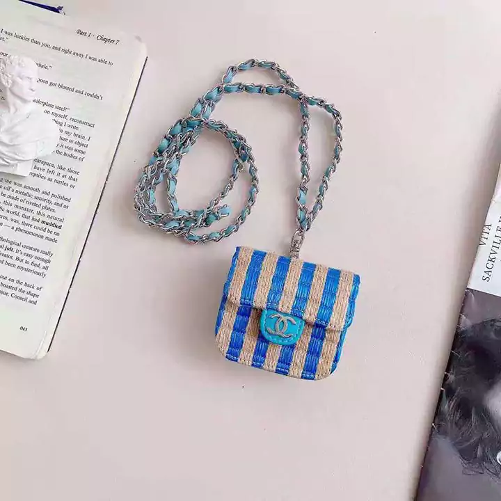  straw - woven AirPods cover