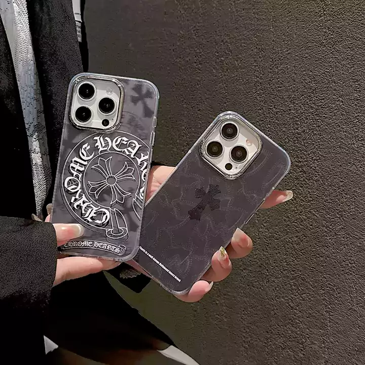 chrome hearts grey iphone case