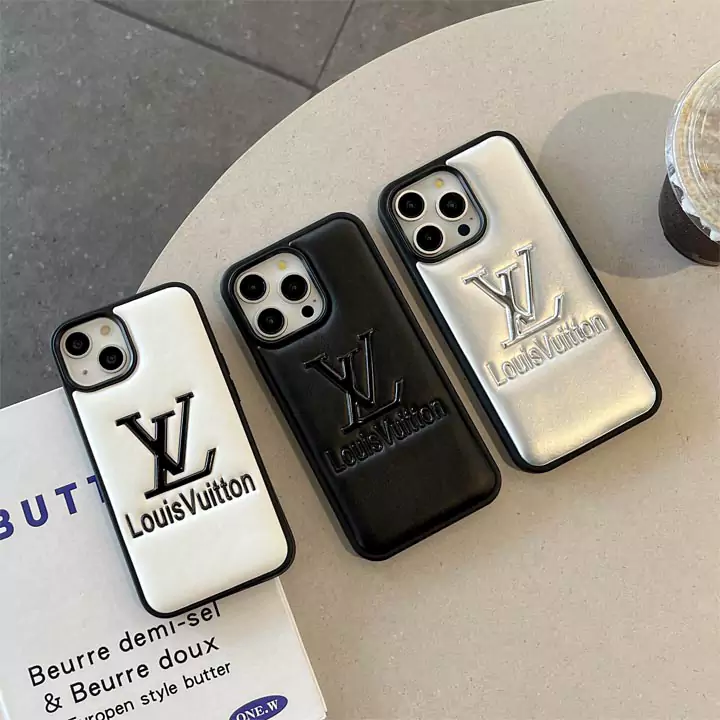 louis vuitton embossed leather iphone case