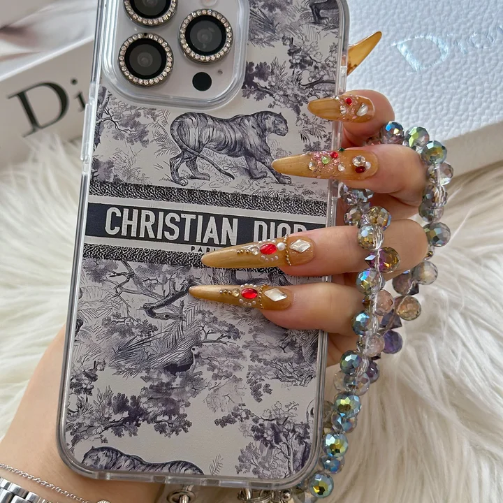 dior forest story high - quality shockproof iphone case