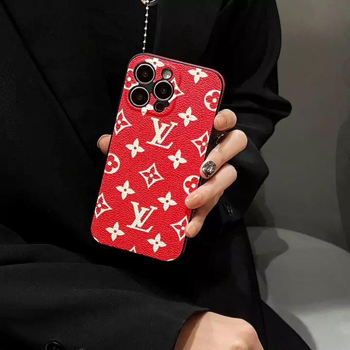 louis vuitton classic red monogram magnetic single iphone case