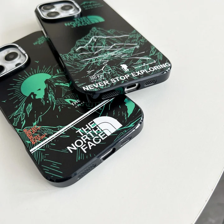 the north face mountain peak iphone case