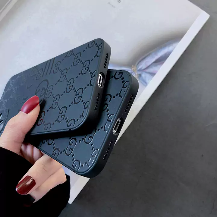 Gucci black phone case