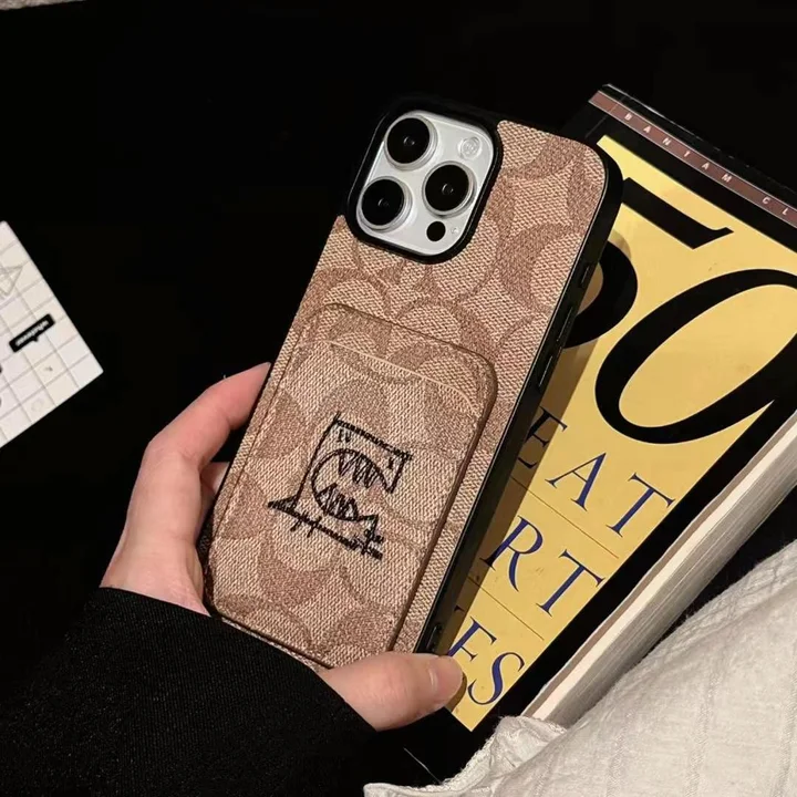 coach monster card - holder iphone case