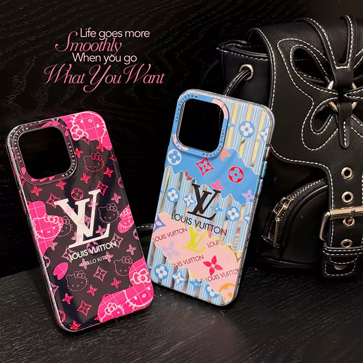 louis vuitton black - purple blue vertical stripes iphone case