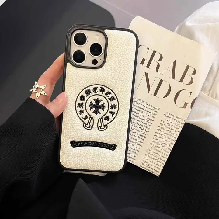  chrome hearts iphone 14/14pro case