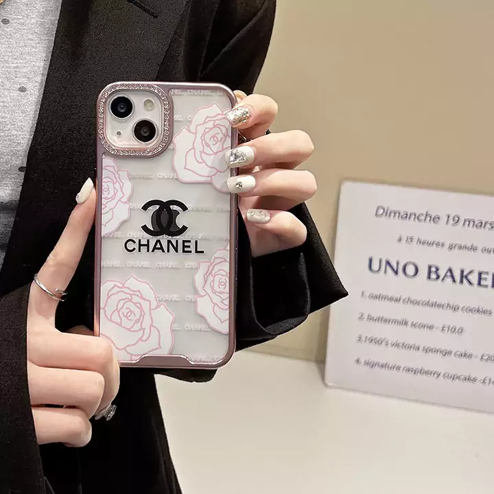 chanel electroplated side sticker iphone case