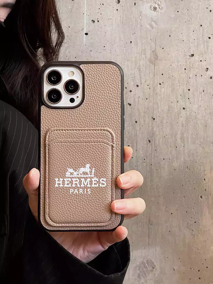Hermès pebble grain phone case