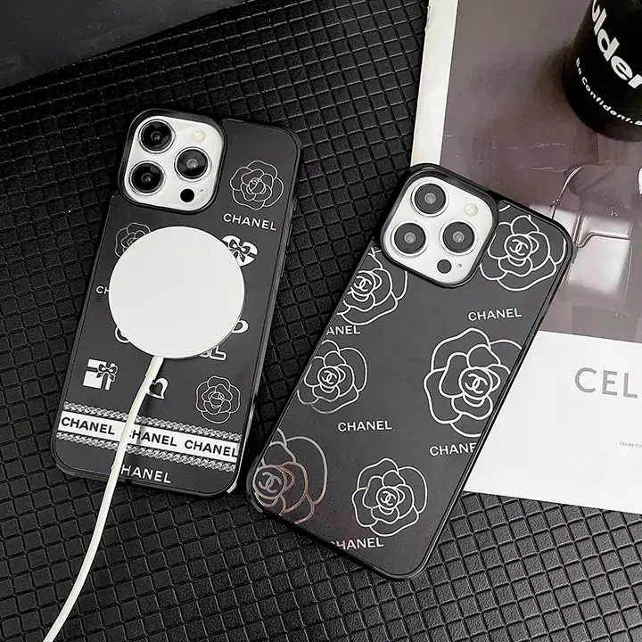 chanel camellia motif magsafe - compatible iphone case