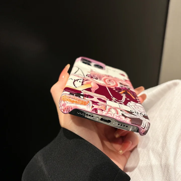 chanel themed iphone case