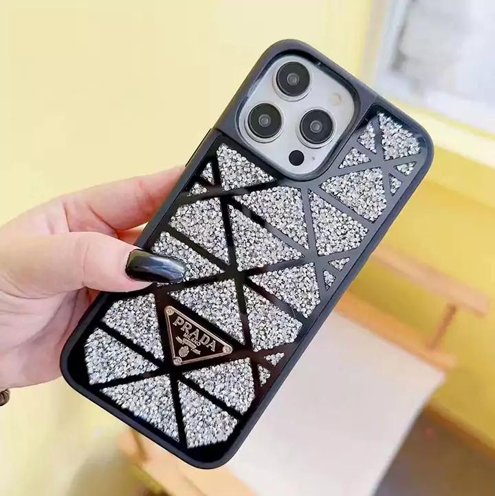 Prada full diamond phone case