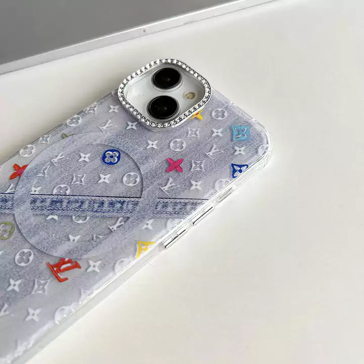 louis vuitton rhinestone - embellished iphone case