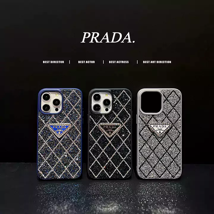 prada bling - diamond quilted iphone case