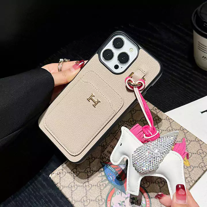Hermes metal logo case