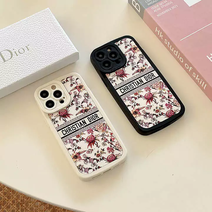 dior autumn floral story iphone case