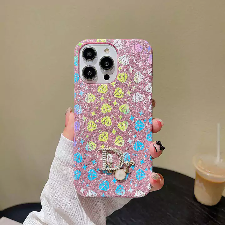 Dior diamond pattern iPhone case