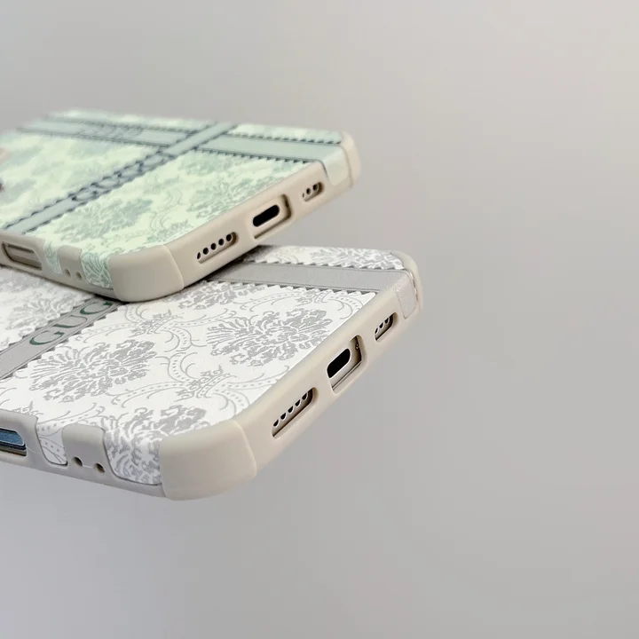  gucci leather textured stick on iphone 14/14pro case