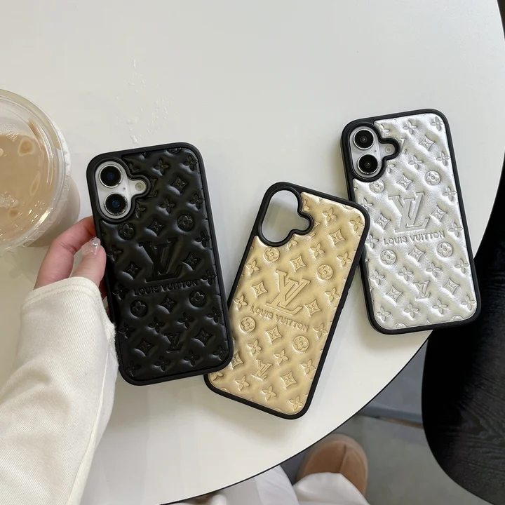 Leather LV phone case