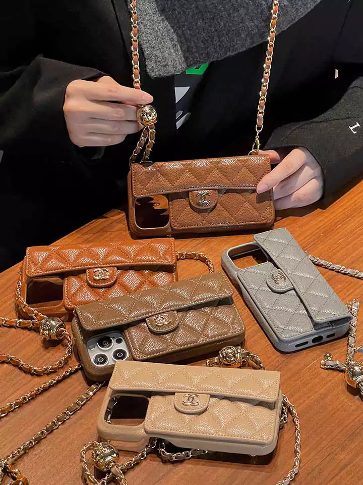 maillard chanel - style card - holder cross - body iphone case official - style