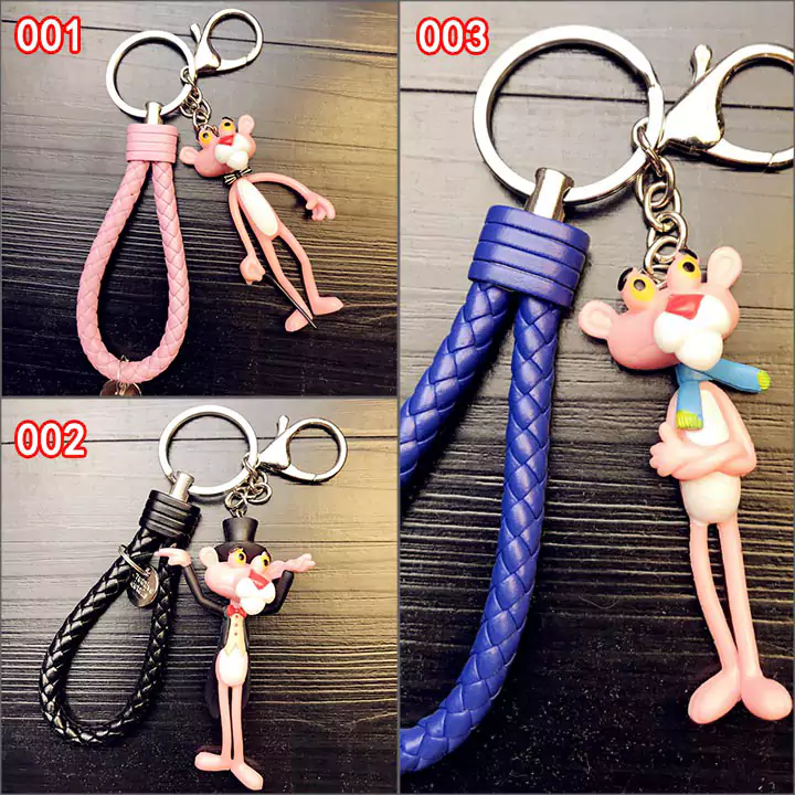 Supreme Pink Panther doll keychain